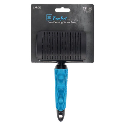 Large ZeeZ Self-Cleaning Slicker Brush