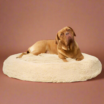 Fur King "Nap Time" Calming Dog Bed - XXL -Brindle