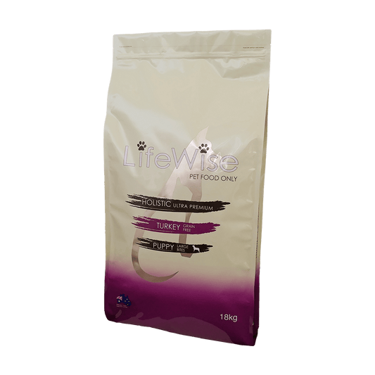 LifeWise Puppy Stage 3 GRAIN FREE - Turkey Large Bites 18kg