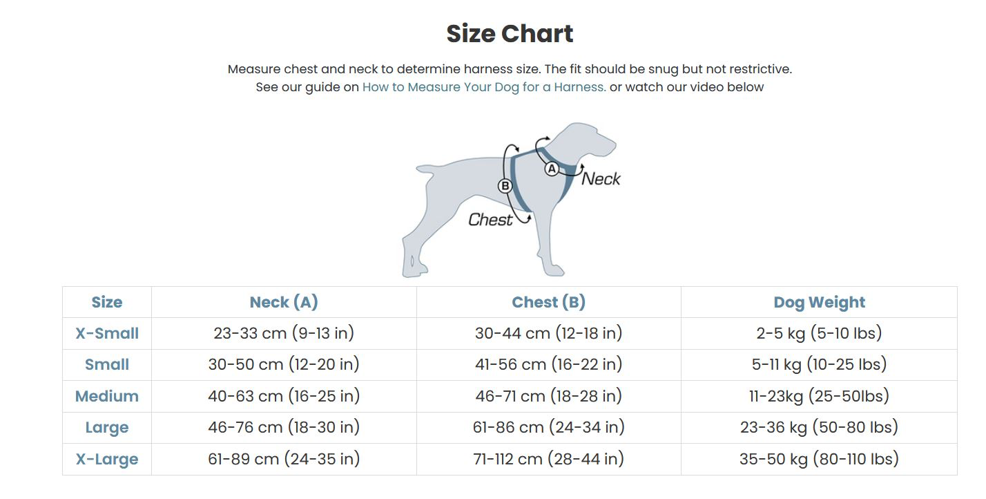 Kurgo – LARGE Stash n’ Dash Dog Harness