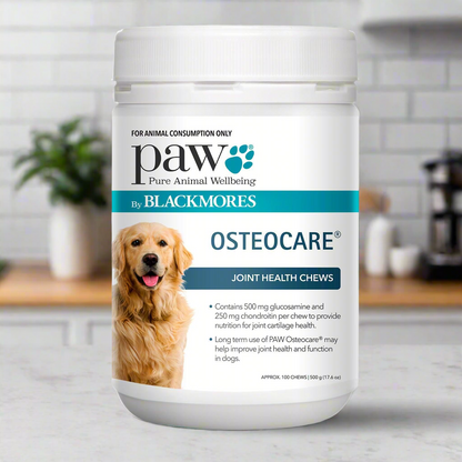 Blackmores: Paw – Dog Osteocare Chews - 500gm