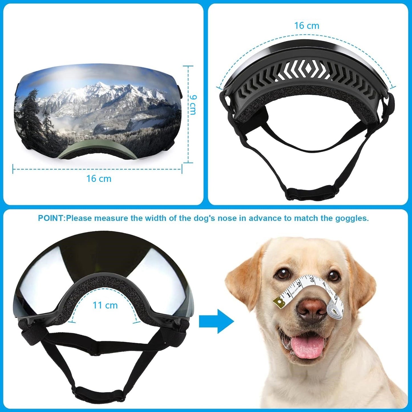 Dog UV Goggles