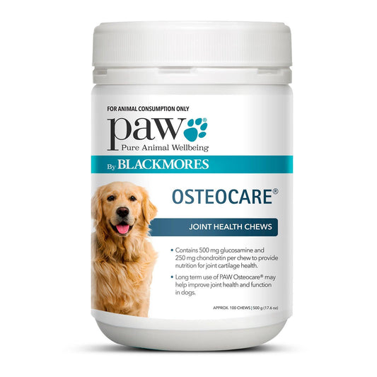 Blackmores: Paw – Dog Osteocare Chews - 500gm - Big Dogs Only 