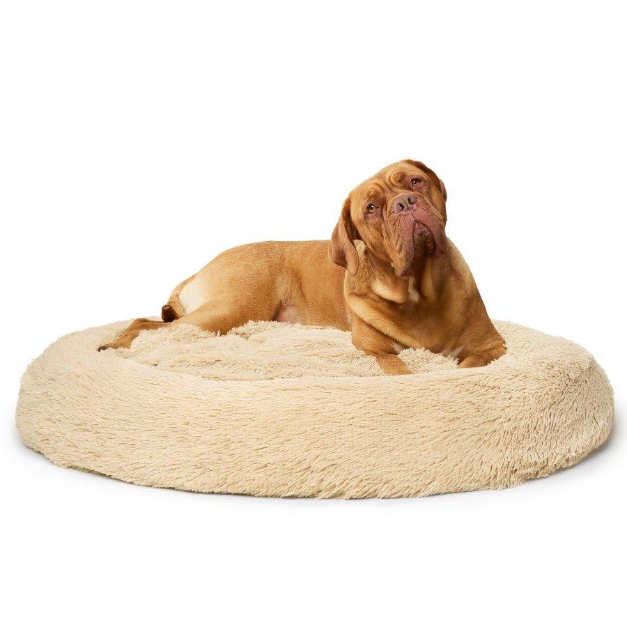 Fur King "Nap Time" Calming Dog Bed - XXL -Brindle - Big Dogs Only 