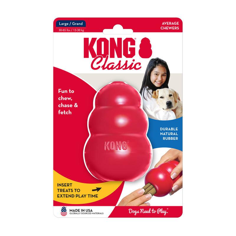 KONG Classic Red - Large - Big Dogs Only 