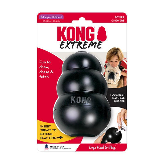 KONG Extreme Black - Extra Large - Big Dogs Only 