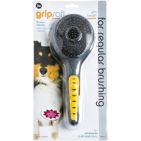 Large Gripsoft Pin Brush - Big Dogs Only 