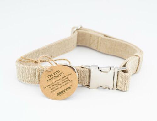 Large Pawsome Organic Hemp Adjustable Collar - Big Dogs Only 