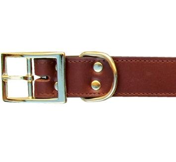 Redwood Studded Leather Collar - Big Dogs Only 