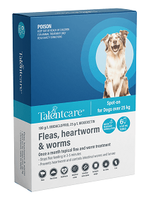 Talentcare Flea & Worm Treatment (over 25kg) - Big Dogs Only 